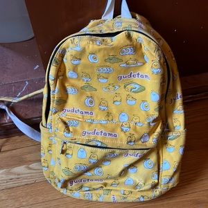 Gudetama back pack. Lightly used . No stains. Clean . Very cute
